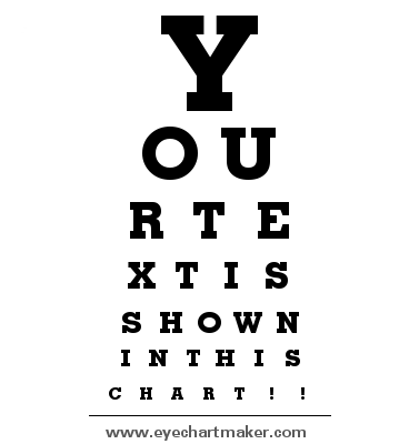 Eye Chart,QK0O188 Eye Chart Jewelry Eye Chart Keychain Eye Chart Gift 
